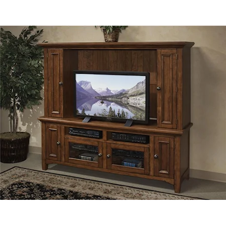 73" Plasma Television Cart and Hutch